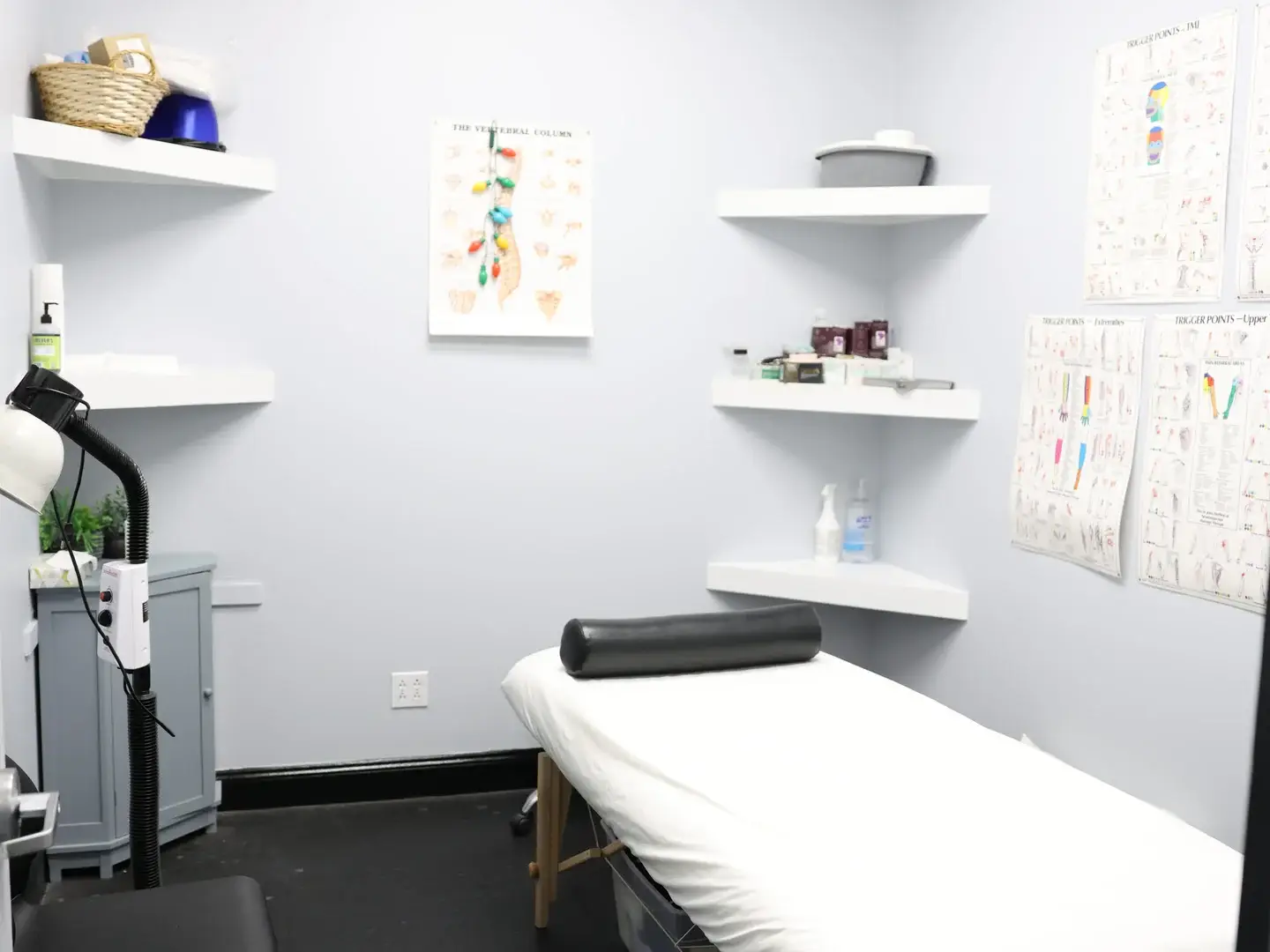 A treatment room at PMR in Brewster