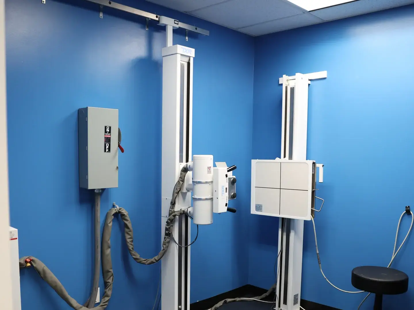 X-ray equipment at PMR in Danbury
